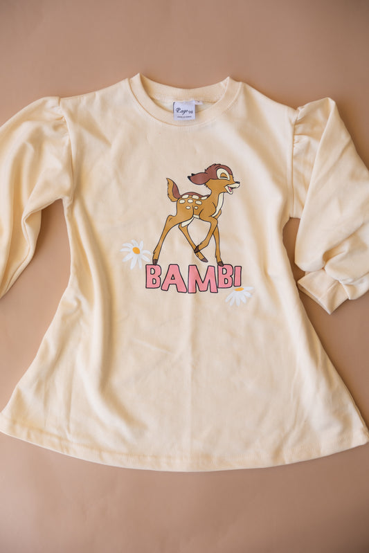 Bambi T-shirt Dress